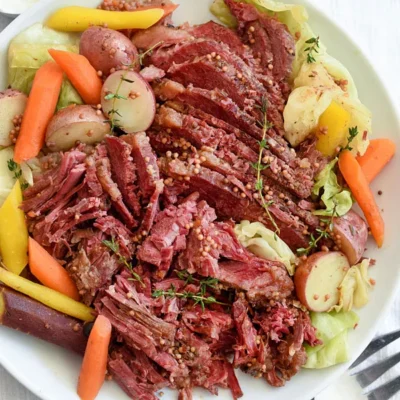 Crock Pot Corned Beef And Cabbage