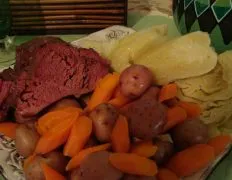 Crock Pot Corned Beef Dinner