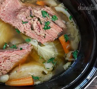 Crock Pot Corned Beef Dinner