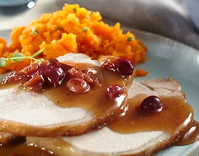 Crock Pot Cranberry Pork Roast And Gravy