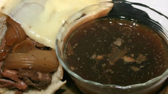 Crock Pot French Dip Sandwiches