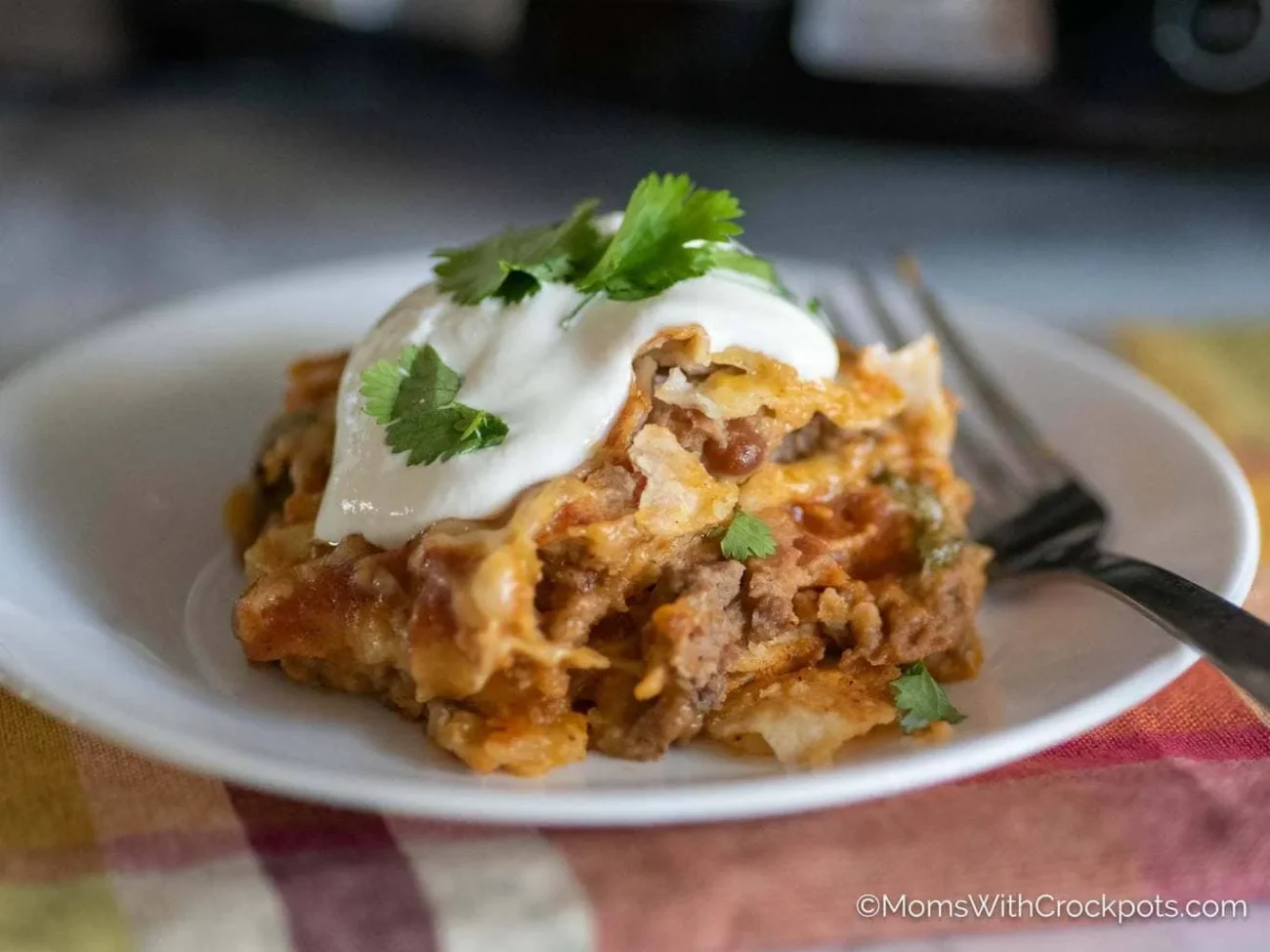 Crock Pot Layered Enchilada