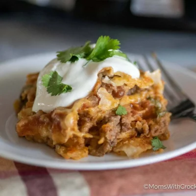 Crock Pot Layered Enchilada