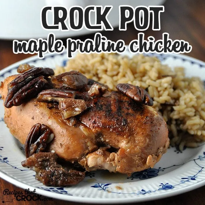 Crock Pot Maple Chicken Breasts