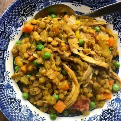 Crock Pot Moroccan Lentil Stew