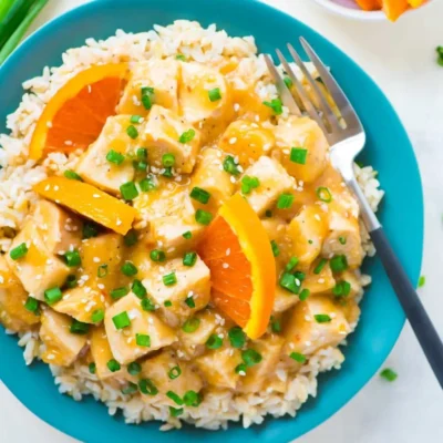 Crock Pot Orange Cashew Chicken