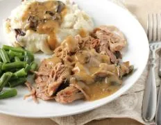 Crock Pot Pork Roast And Mushrooms