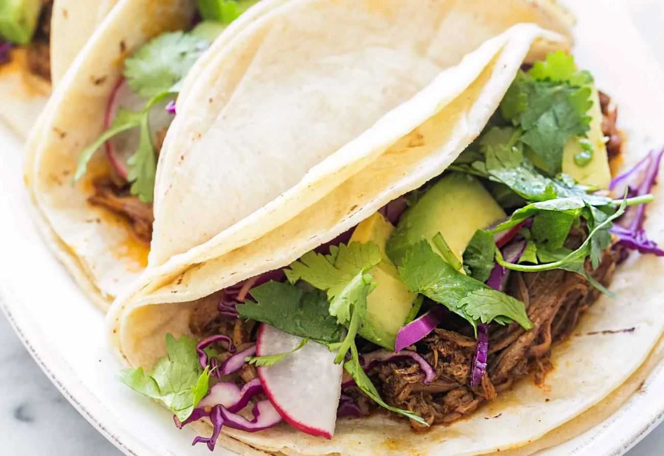 Crock Pot Pork Tacos