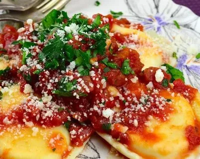 Crock Pot Ravioli