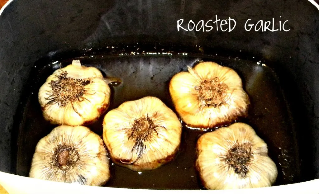 Crock Pot Roasted Garlic