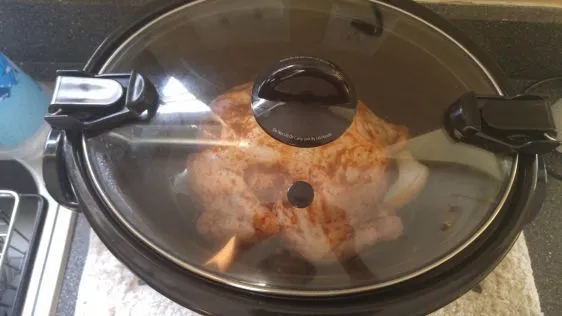 Crock Pot Rotisserie Style Chicken