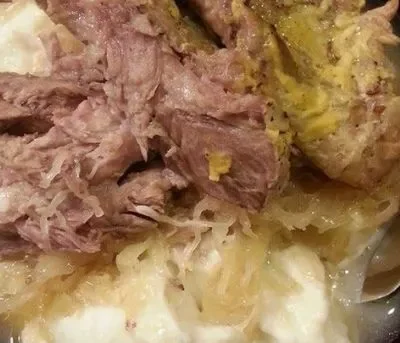 Crock Pot Sauerkraut And Pork Shoulder