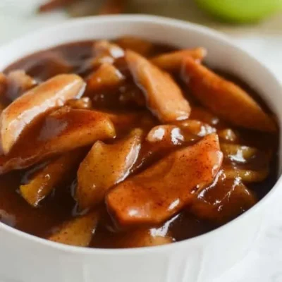 Crock Pot Stewed Apples