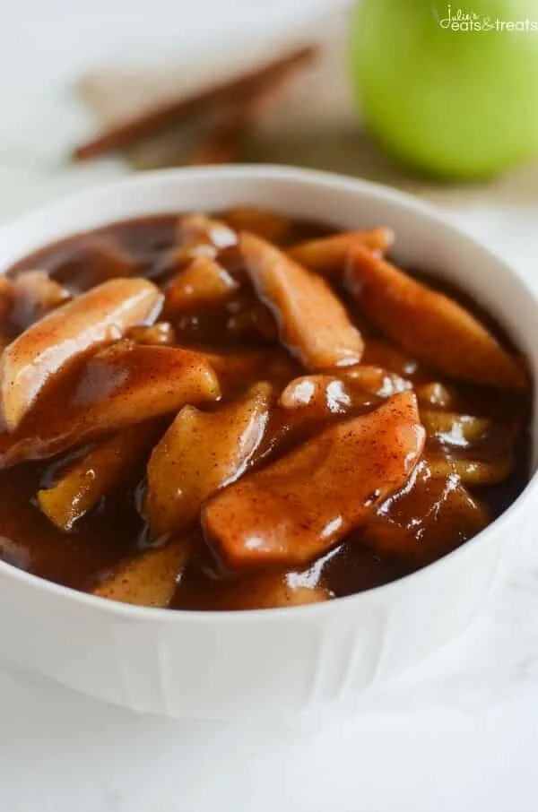 Crock Pot Stewed Apples