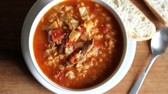 Crock Pot Stuffed Cabbage Soup