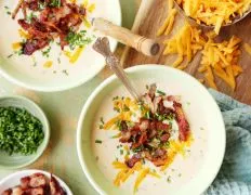 Crock Pot Style Loaded Baked Potato Soup