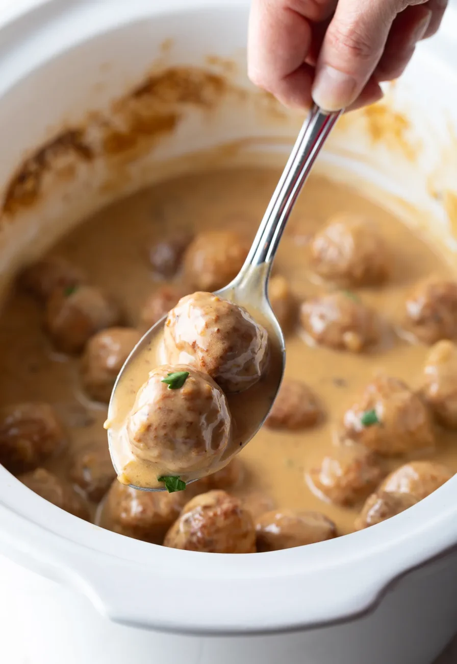 Crock Pot Swedish Meatballs