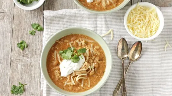 Crock Pot White Chicken Chili