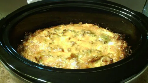 Crockpot Breakfast Omelette