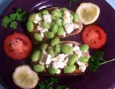 Crostini With Fava Beans And Ricotta Salata