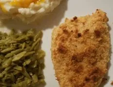 Crouton Crusted Chicken