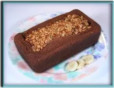 Crunchy Banana Colada Bread