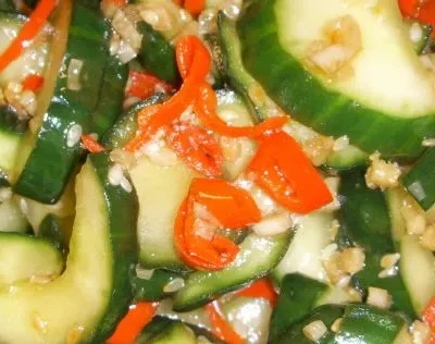 Crunchy Chinese Cucumber Salad