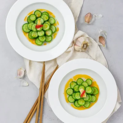 Crunchy Chinese Cucumber Salad