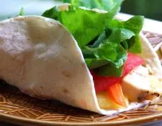 Crunchy Chunky Chicken Wrap