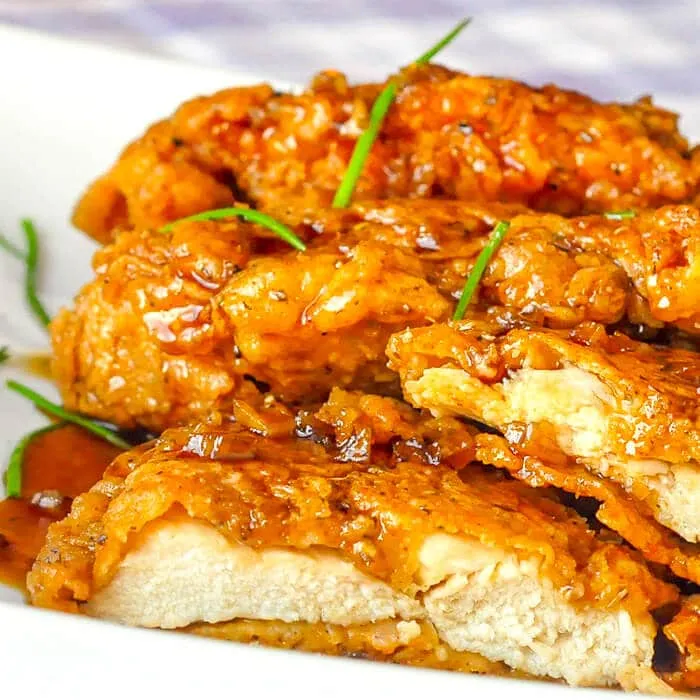 Crunchy Garlic Chicken