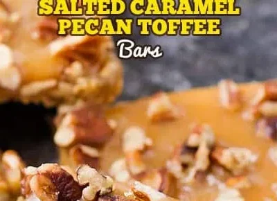 Crunchy Pecan Toffee Squares Recipe