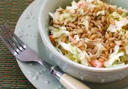 Crunchy Sunflower Seed and Mixed Fruit Coleslaw Recipe