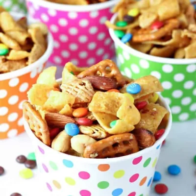 Crunchy Sweet Crispix Snack Mix Recipe