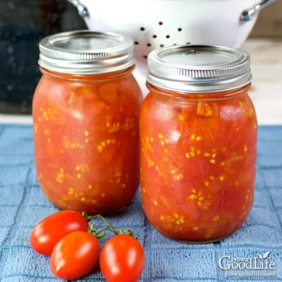 Crushed Tomatoes Canning