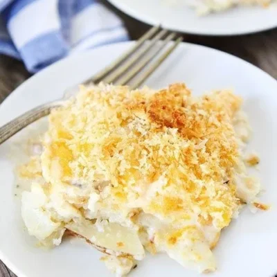 Crusted Scalloped Potatoes