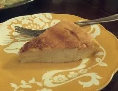 Crustless Baked Custard Pie