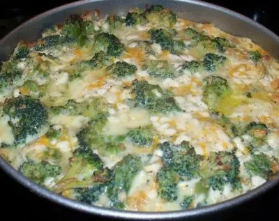 Crustless Broccoli And Cottage Cheese