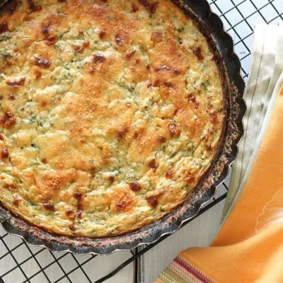 Crustless Summer Zucchini Pie