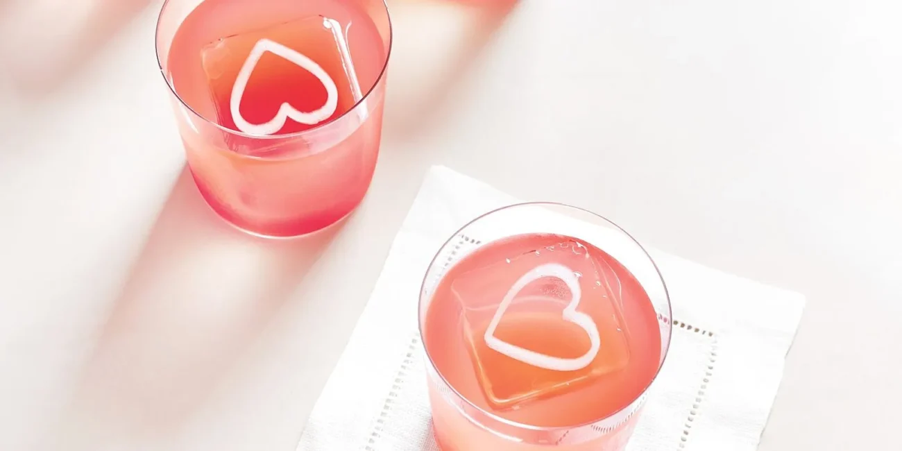 Crystal Clear Punch With Fruit Cubes