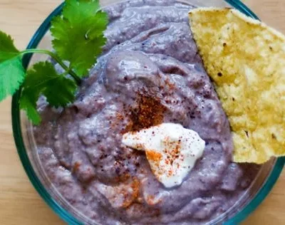 Cuban Black Bean Hummus