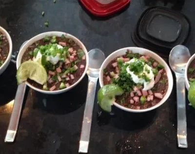 Cuban Black Bean Soup