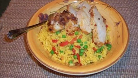 Cuban Chicken With Yellow Rice