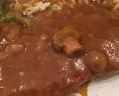 Cube Steaks Baked In Gravy