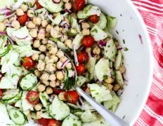 Cucumber And Garbanzo Bean Salad