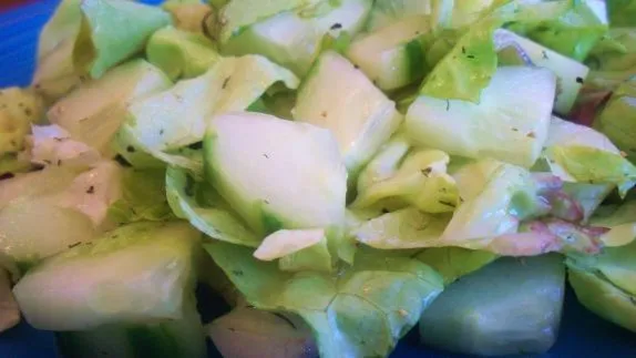 Cucumber Iceberg Salad