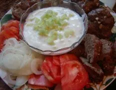 Cucumber Yogurt Sauce For Gyros