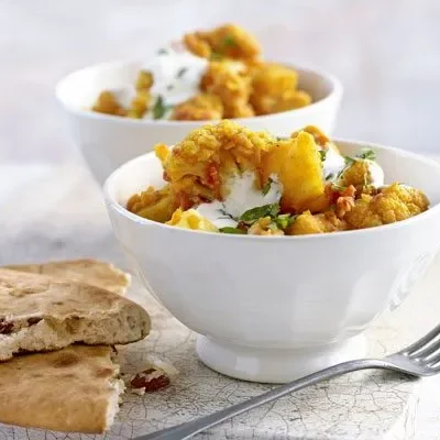 Curried Cauliflower And Potatoes