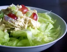 Curried Chicken Salad With Grapes