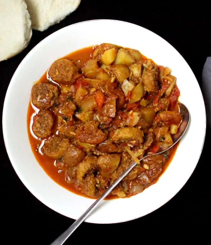 Curried Chicken Sausage Casserole