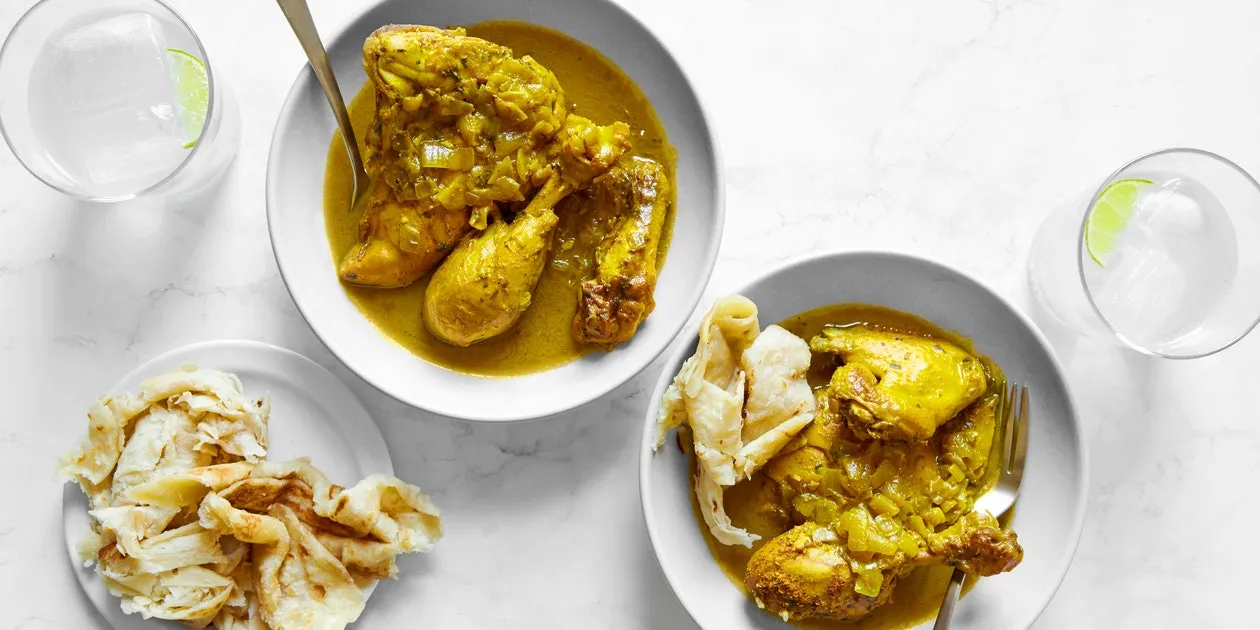 Curried Chicken Trinidad Style